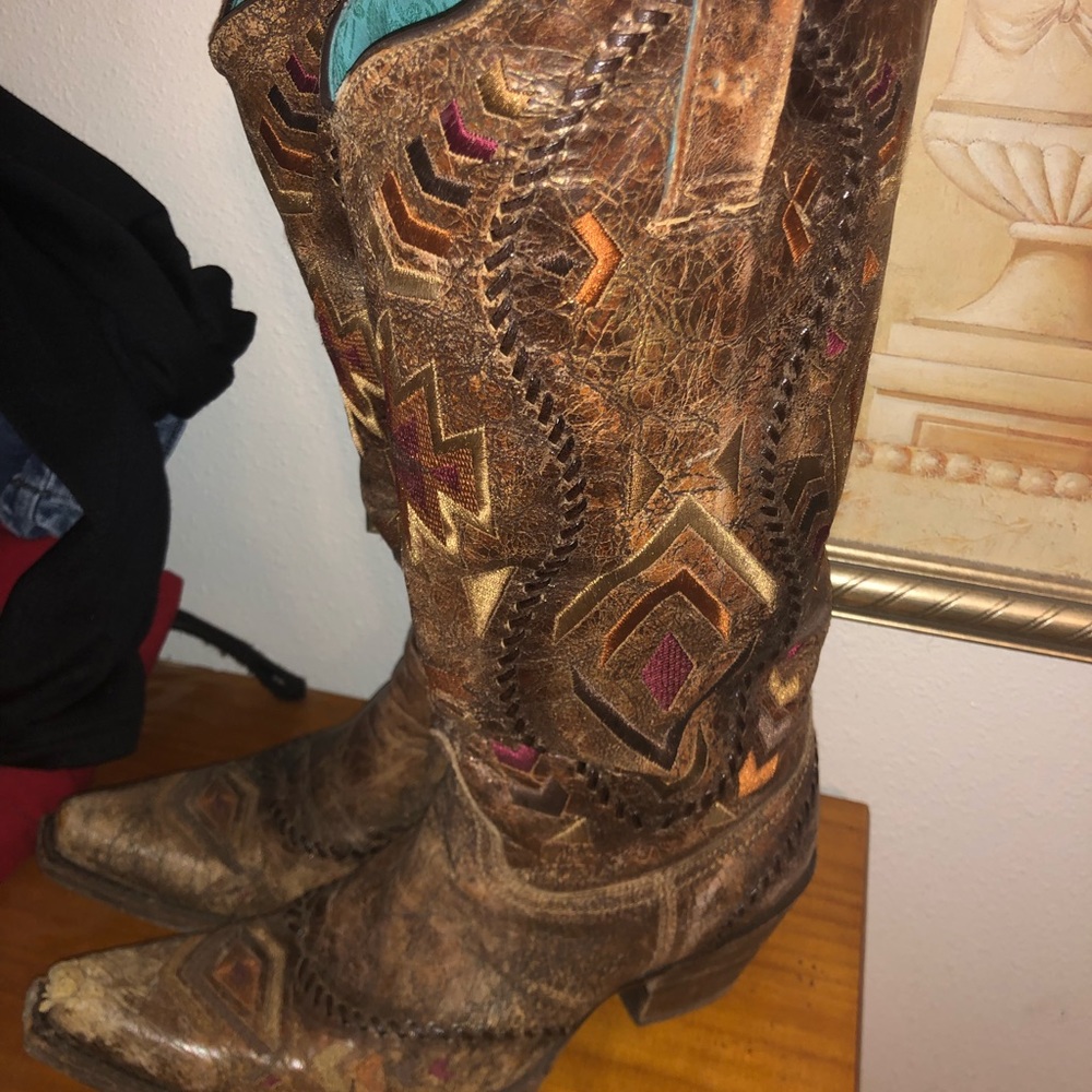 Southwest Tall Shaft Corral Boots